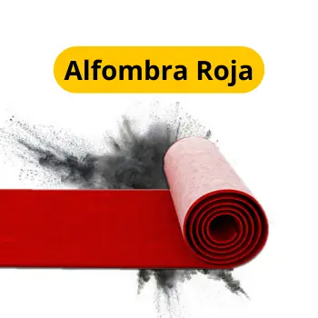 Alfombra roja para eventos y fotomatón