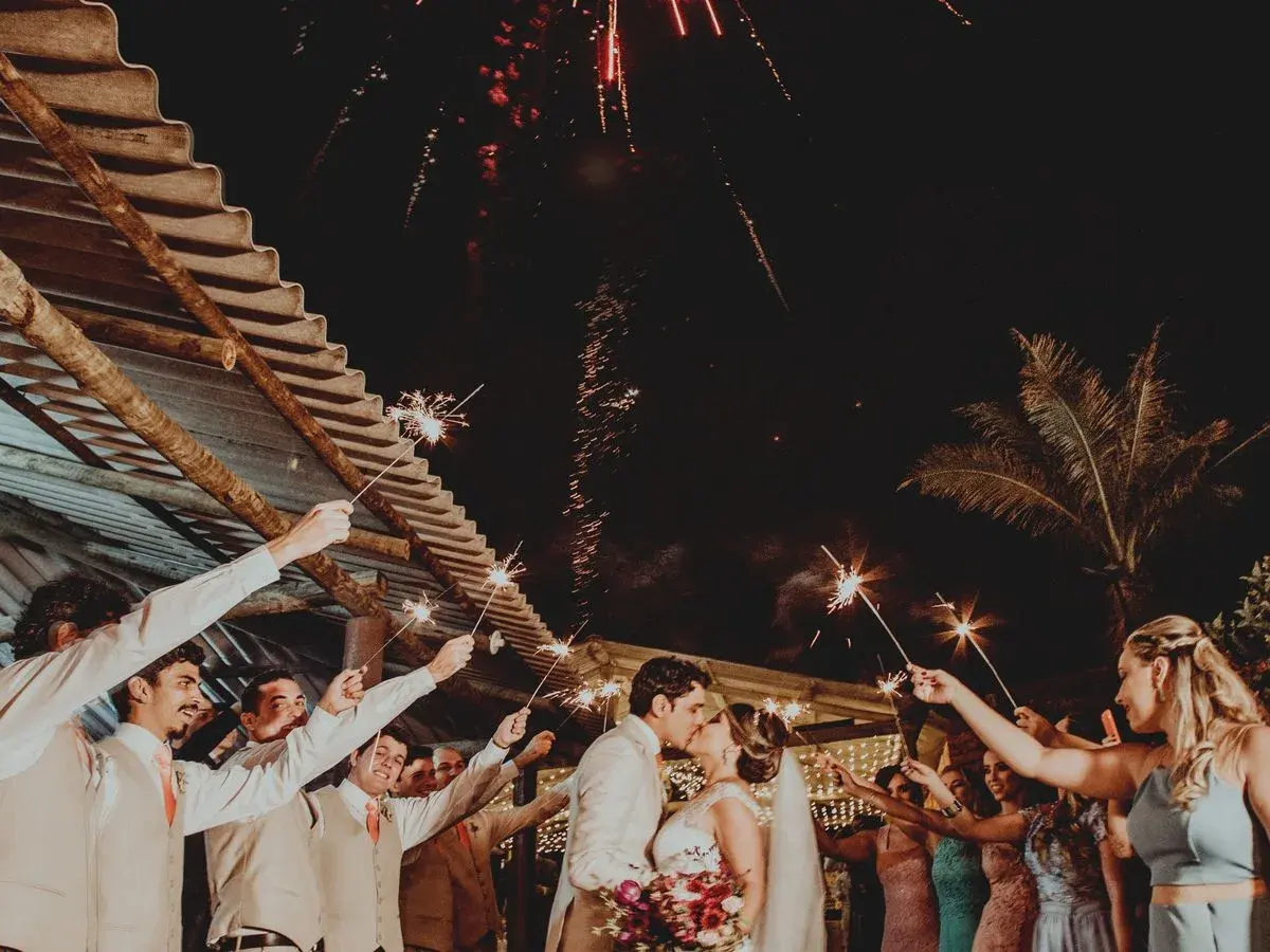 Máquina de chispas frías para boda y eventos