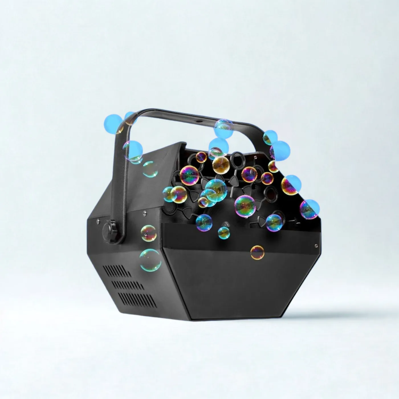 Máquina de burbujas profesional para eventos y bodas
