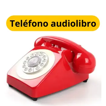 Teléfono audiolibro de firmas para bodas y eventos
